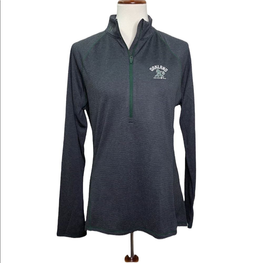 NWT Oakland Athletics Under Armour Pullover Gray Size Large